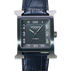 HERMES H watch HH5.841C gray mens Watches Mechanical Automatic Ginzo